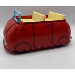 Peppa Pig Red Convertible Car Jazwares Toy 2003 NO SOUND